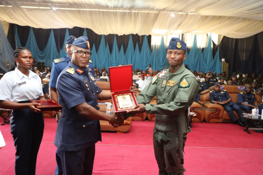 NAF Strengthens Counter Insurgency with Winging of 12 Combat Pilots
