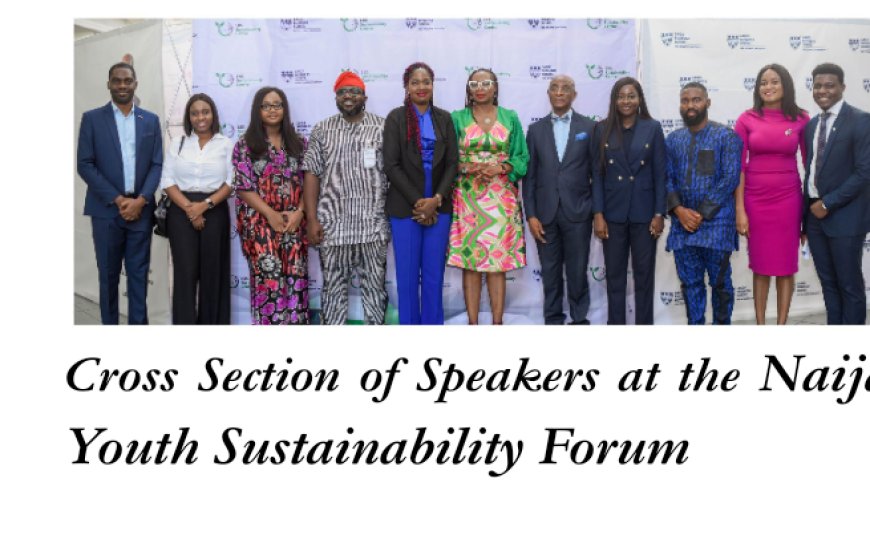 LBSSC demonstrates green economy opportunities for Young Nigerians at Forum