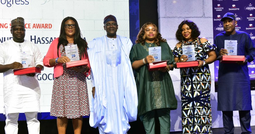 Dangote Cement Inducts Graduate Trainees To Boost Employment …Awards Outstanding Staff