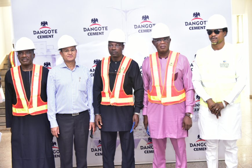 FG Commends Dangote Cement for Vital Roles in Economic Diversification …Minister lauds Cement Plant’s promotion of best practices