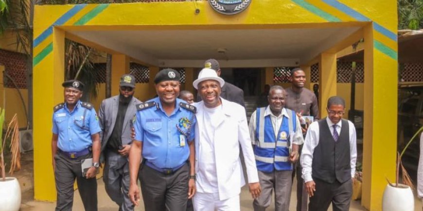 Primate Ayodele Visits Lagos CP, Canvases For Local Policing