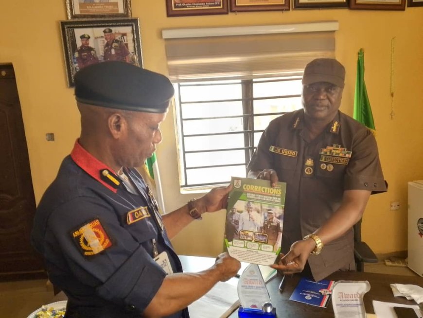 NSCDC BOSS COMMENCES TOUR, VISIT  SISTER AGENCIES FOR MORE COLLABORATION TO END INSECURITY IN ANAMBRA STATE