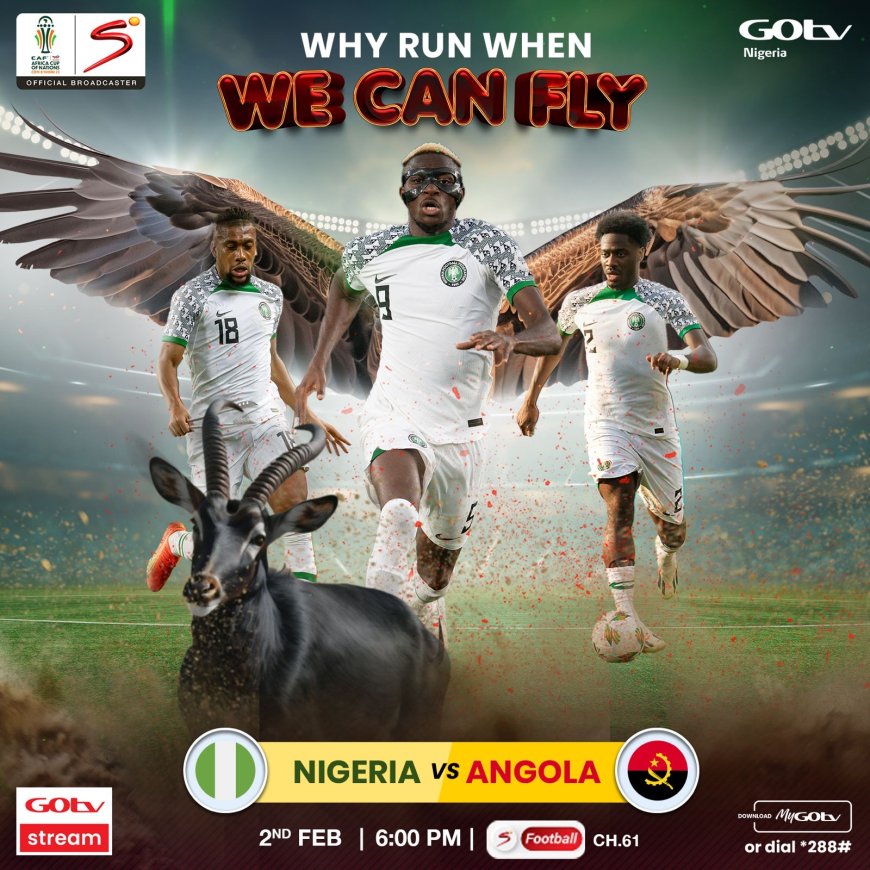 Nigeria vs Angola, Other Q/final Games to Air Live on GOtv