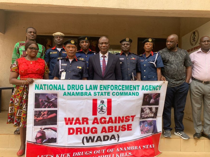 NSCDC, NDLEA STRENGTHEN COLLABORATION IN ANAMBRA STATE