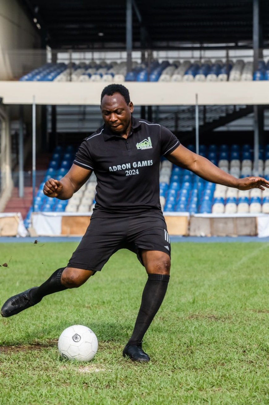 Daniel Amokachi Excited to Participate in the 7th Edition of Adron Games …Former Nigerian Football Star Endorses Adron Games as Platform for Sporting Talent