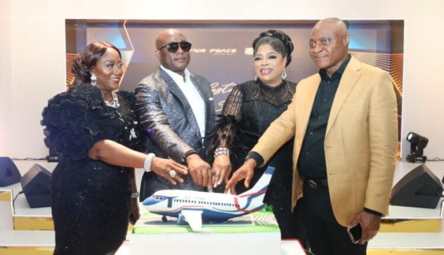 Fidelity Bank Commends Air Peace’s Performance …… Celebrates Airline For The Commencement of the Lagos-London Route