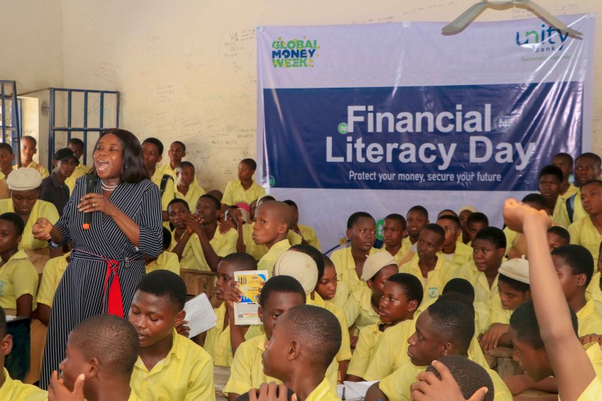 Unity Bank Marks Global Money Week, Engages Students on Financial Literacy