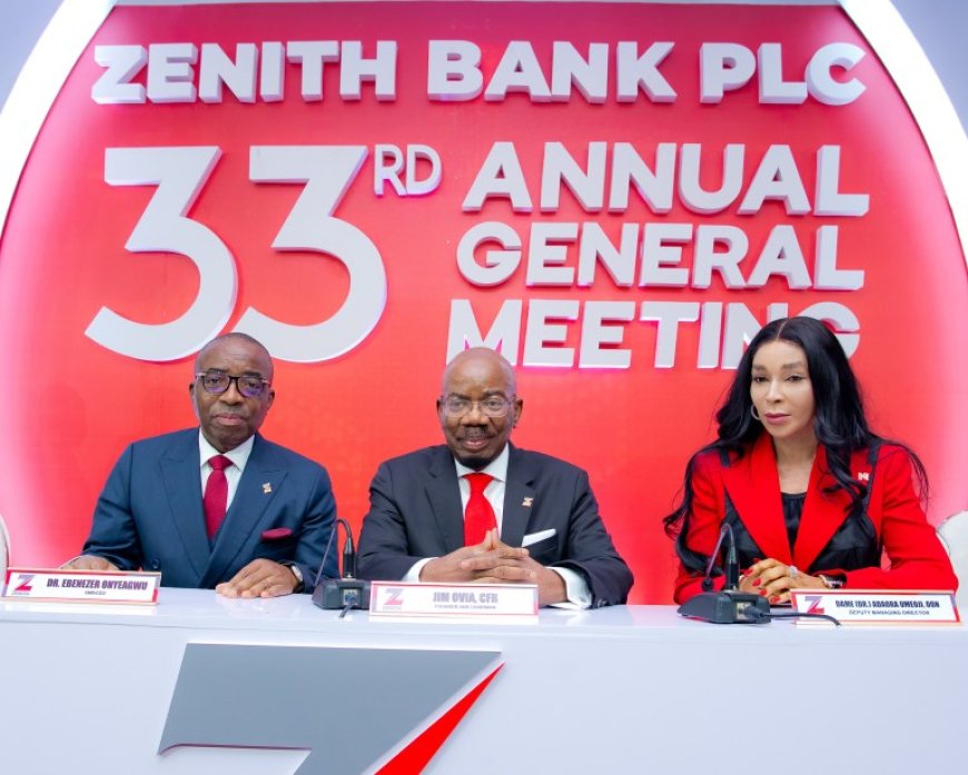 Zenith Bank Delivers On Promise Of Shareholders Value With Record Dividend Payout Of N125.59b