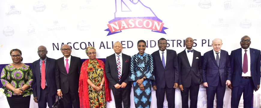 NASCON grows turnover by 37%,assures Shareholders of Continuous Growth, Value Creation