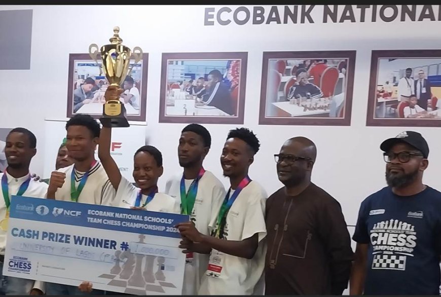 Rising Stars Shine at Ecobank’s National Schools Team Chess Championship ………Unilag, Daysprings School, Marvelvine Montessori School Top List; Cart Away Millions in Prize Monies