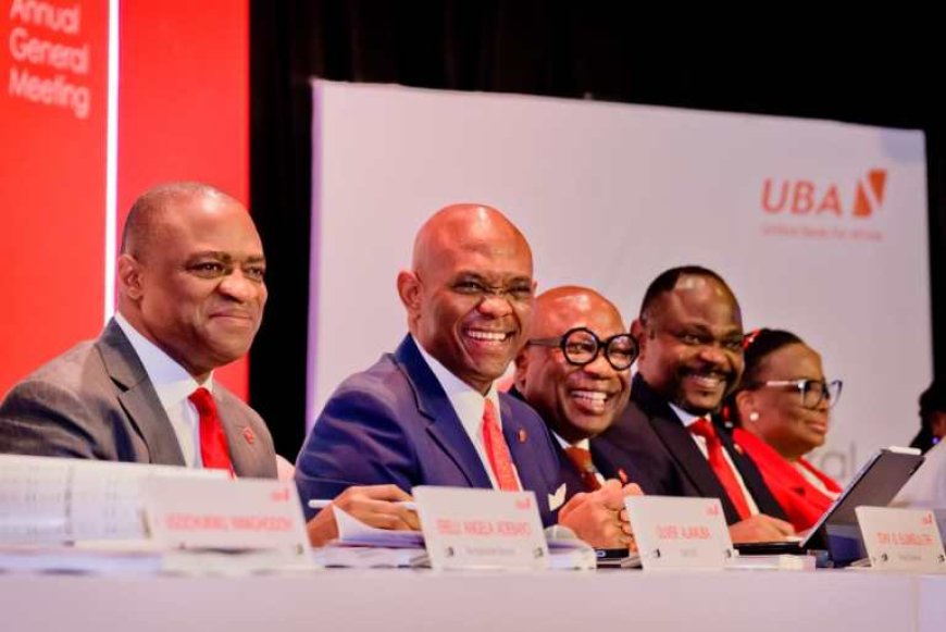 UBA Pays Total Dividend of N95.8bn, translating to N2.80 per share in 2023.
