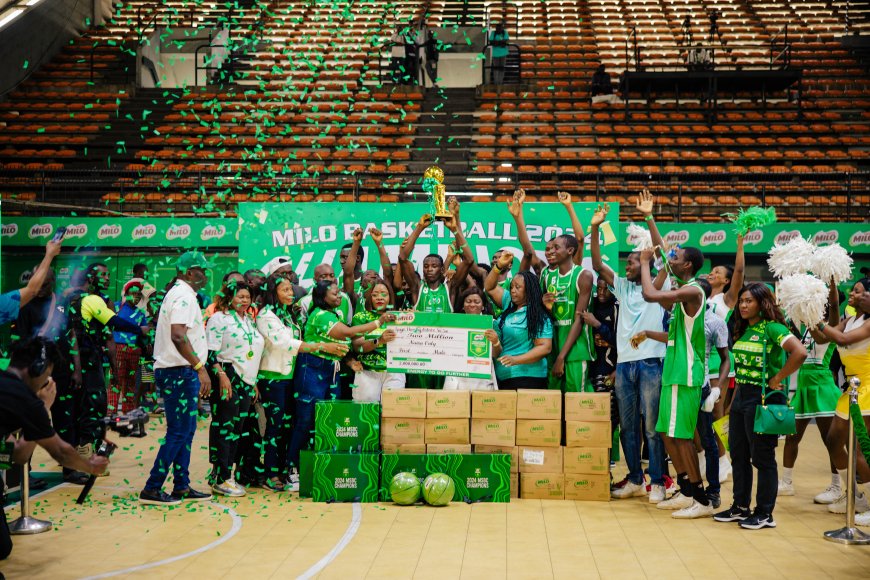 Ijaiye Housing Estate Grammar School, Dom Domigos College Emerge Victorious at the 24th Milo Basketball Championship National Finals