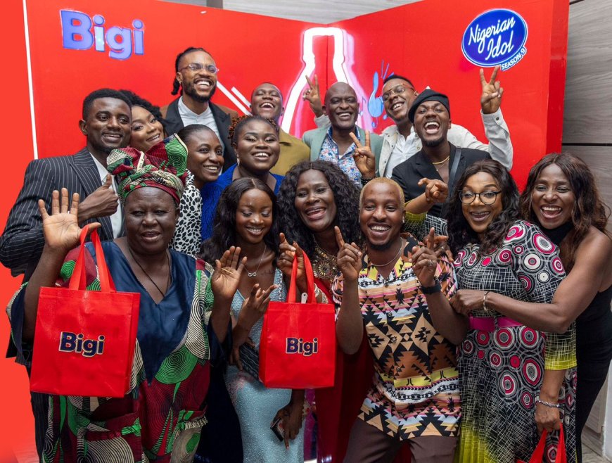 Bigi Treats Top 4 Nigerian Idol Contestants to Unforgettable Candlelight Dinner!