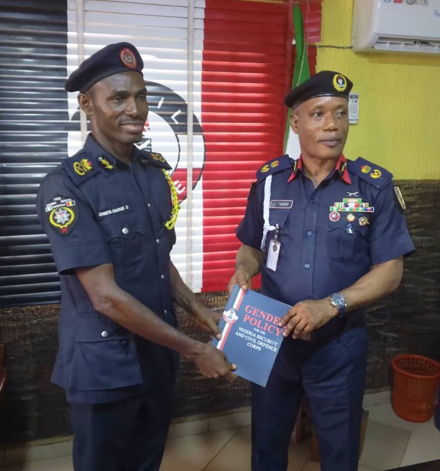 NSCDC, FIRE SERVICE COLLABORATE ON FIRE PREVENTION IN ANAMBRA