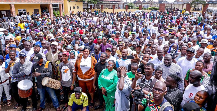 Nationwide Protest: Lagos Speaker, Agege Leaders Meet Resident-says Agege enjoying democratic dividends