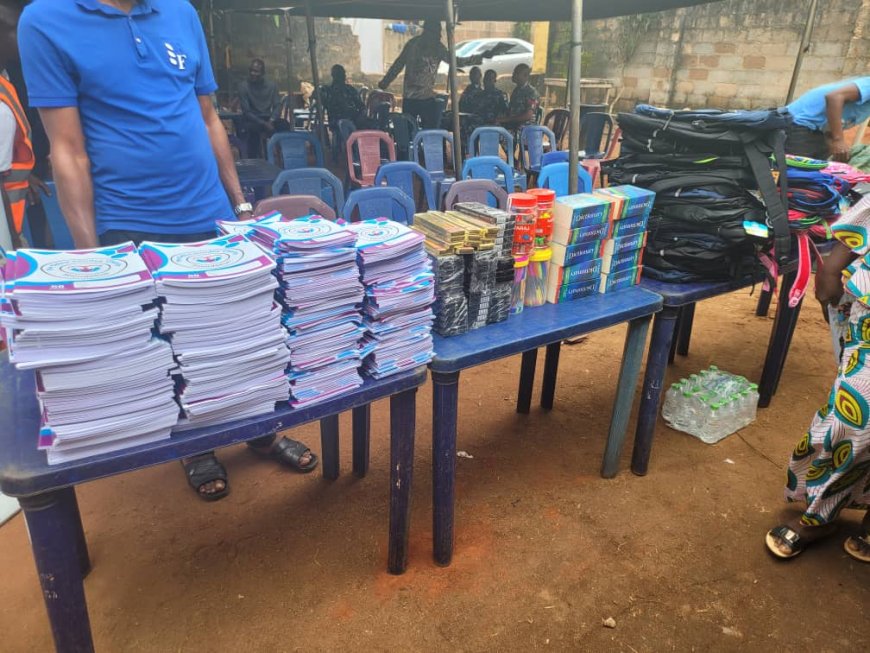 Odita Sunday Foundation Distributes bags, Education Materials to Orphan,  Less Privileged  in Delta State