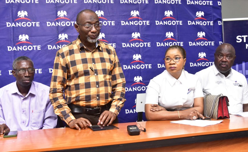 DANGOTE CEMENT LAUNCHES STUDENTS INDUSTRIAL INTERNSHIP SCHEME