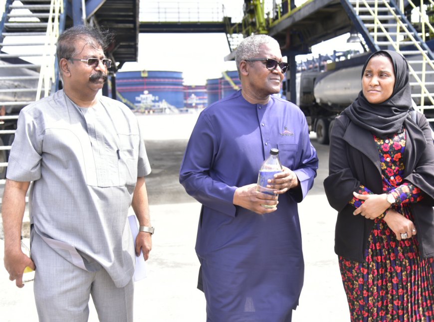 SIGH of Relief: Dangote Refinery Launches Euro-V Petrol  …Promises no more importation of polypropylene as from October