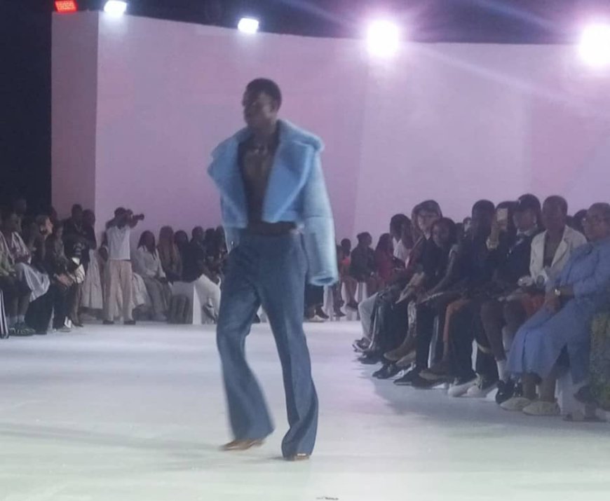 Nigeria's Amputee  Model Shine at GTCO Fashion Weekend .......Says physical limitations are not barrier to success