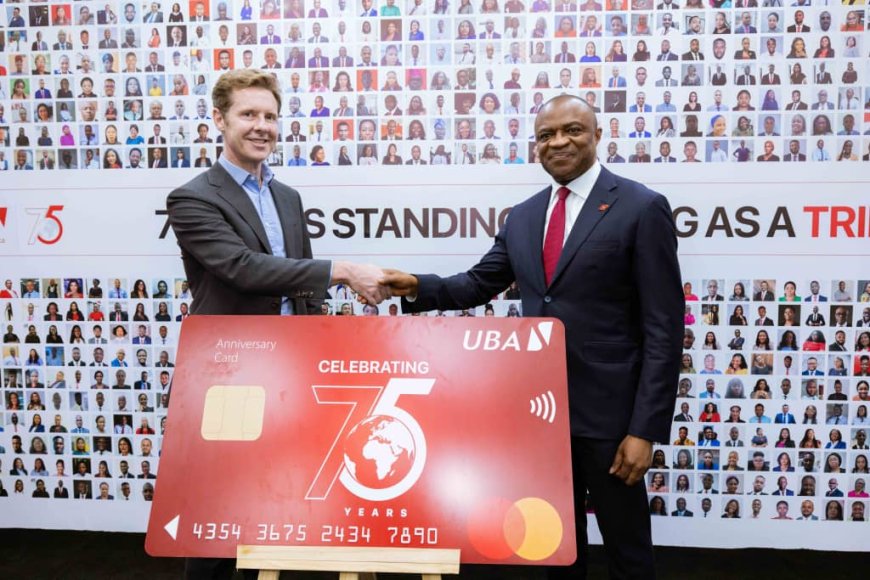 UBA, Mastercard introduce debit card with benefits, discounts to commemorate UBA’s 75th Anniversary