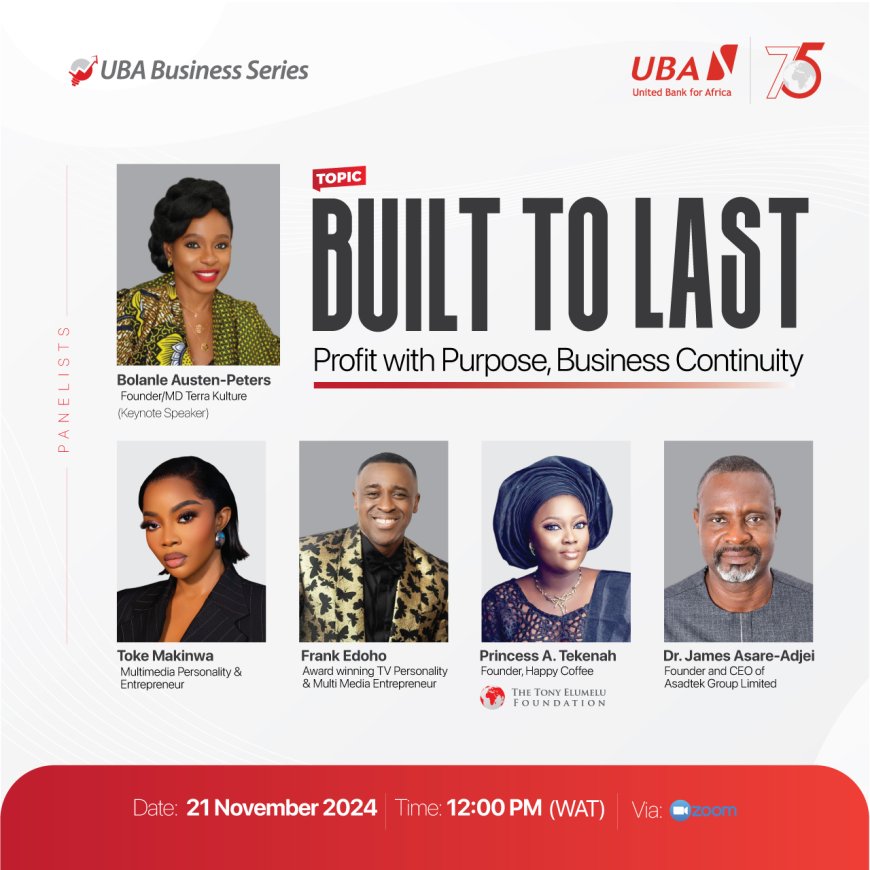 UBA To Empower MSME’s with Wealth Management Strategies, Hosts Last Business Series of the Year