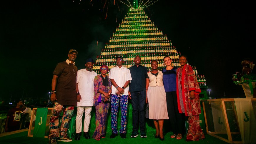 Lagos State Government Commends Pernod Ricard Nigeria's Eco-Friendly Christmas Tree Initiative