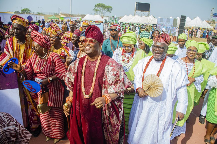 AARE ADETOLA EMMANUELKING SHINES BRIGHT AS THE REMO DAY "MAN OF STEEZE”