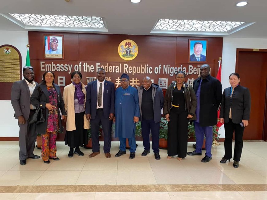 DG Nigeria-China Strategic Partnership, Joseph Tegbe Visits China To Deepen Economic Cooperation, Sustainable Development.