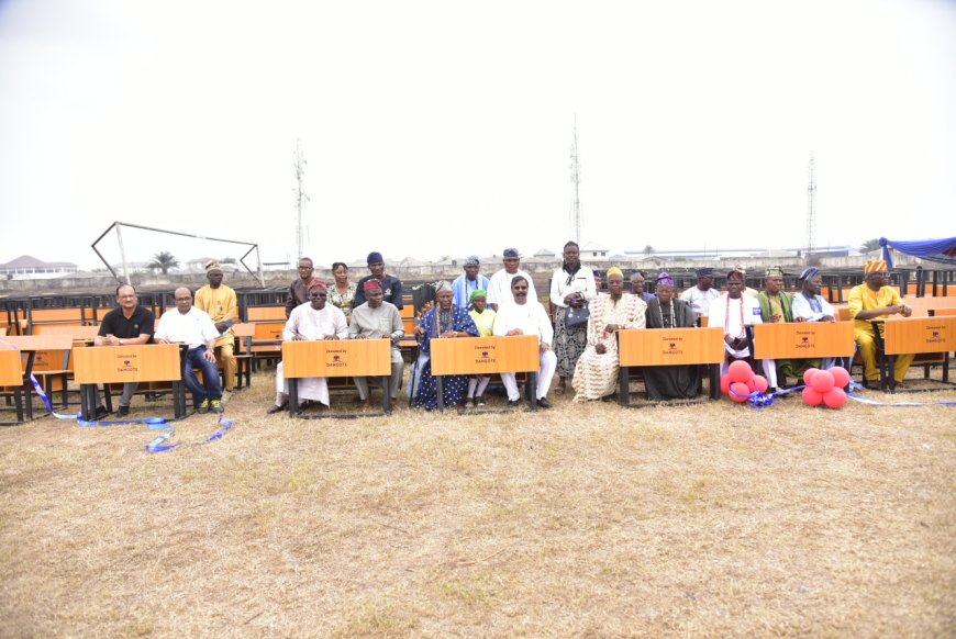 Dangote Petroleum Refinery Awards Scholarships to 473 Students ... Donates Furniture, Educational Materials to Host Communities