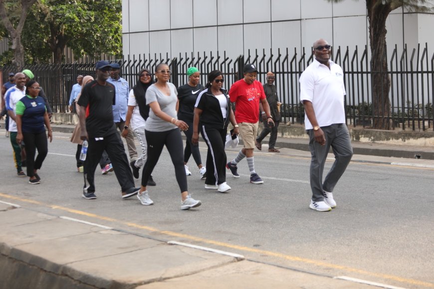 MWID Hosts Maiden Edition of “ Walk For Life “ Exercise to promoting health, wellness among its workforce.