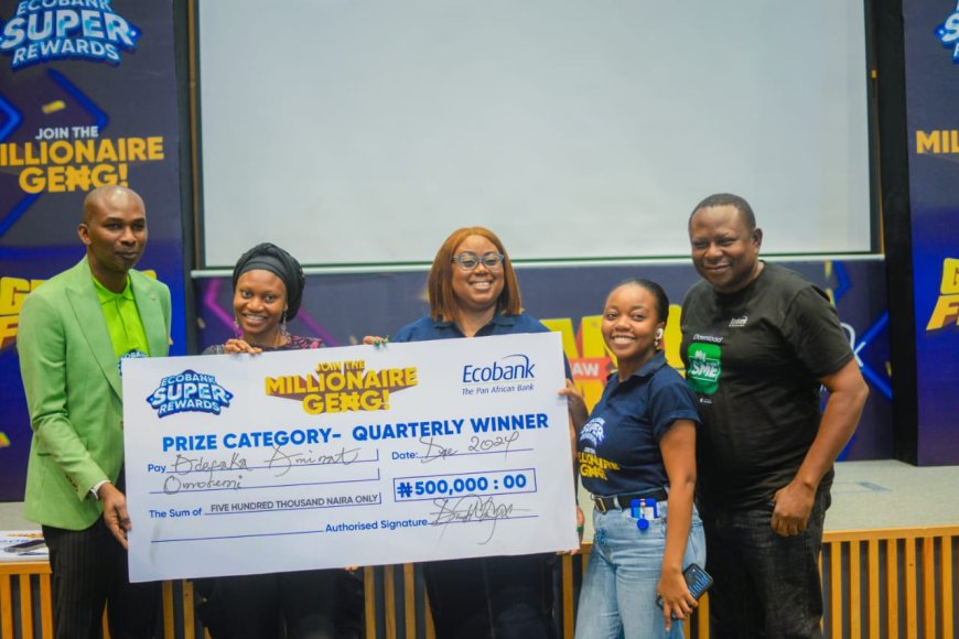 Ecobank Super Reward Promo: Winners Take Home N42m in Total Prize Money