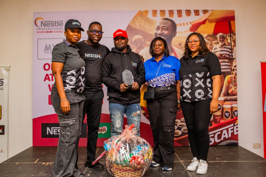 Nestlé Professional Empowers Youth Entrepreneurship, Trains 300 MYOWBU Operators in Lagos