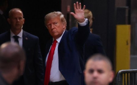 Trump pleads not guilty to 34 felony counts