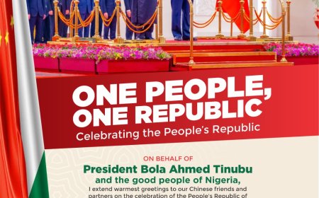 Nigeria–China Strategic Partnership Celebrates Shared October 1st Milestones, Strengthens Bilateral Ties