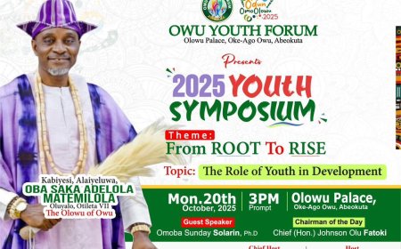 Owu Youth Forum Set to Kick Off Odun Omo Olowu 2025 with Grand Triple Event