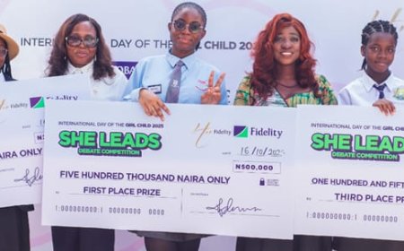 Fidelity Bank Celebrates International Day of the Girl Child with Debate Showcase