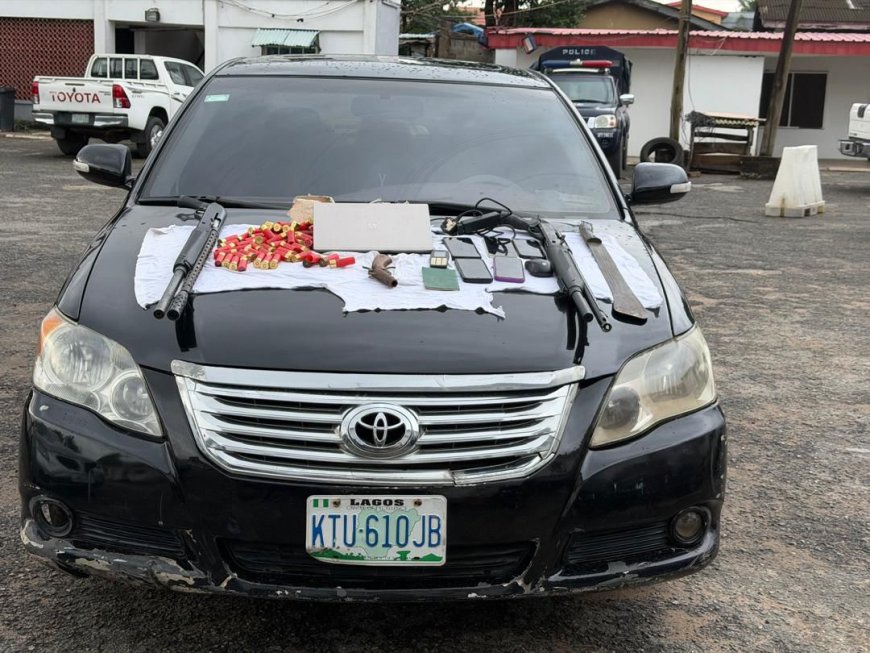 Lagos Police Nab Five Suspected Cultists, Recover Arms and Operational Vehicle Following Deadly Onireke-Isashi Clash