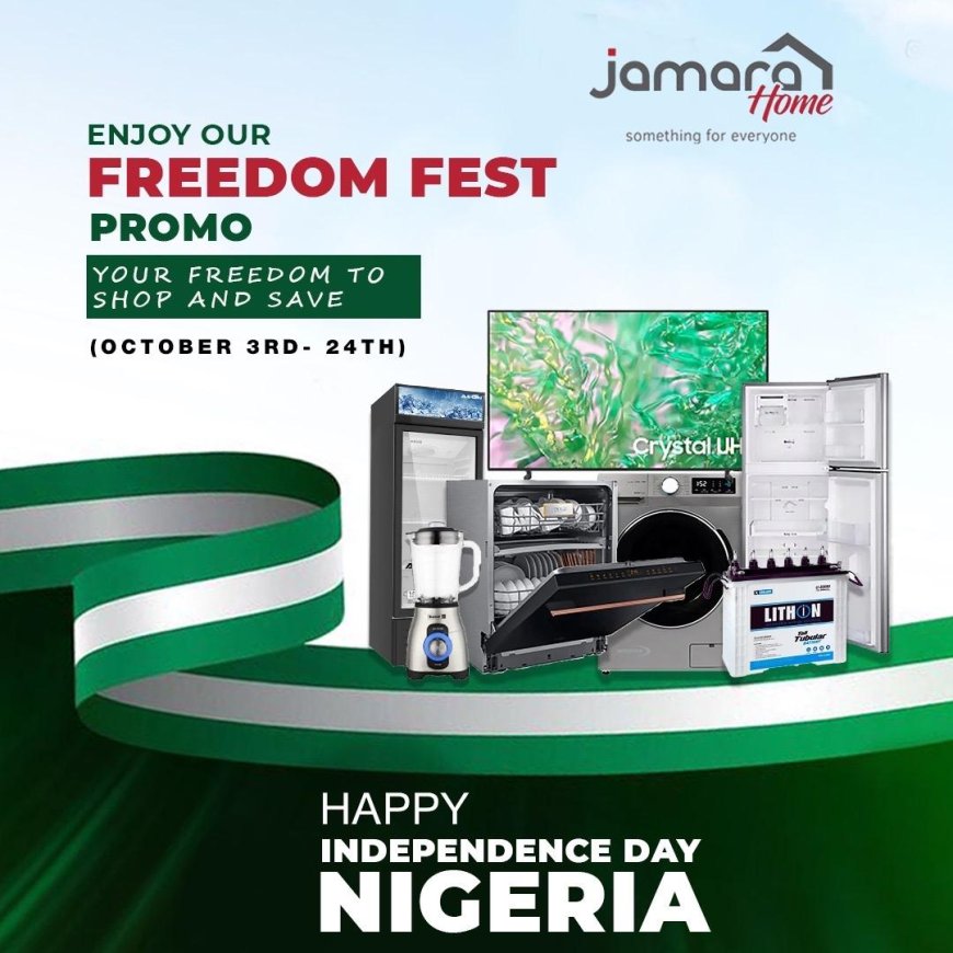 Jamara Home Marks Nigeria’s 65th Independence Anniversary with Consumer-Centric Promo