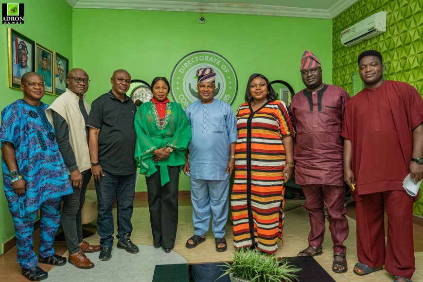 Oyo NUJ Visits Adron Homes, Commends Company’s Contribution to Affordable Housing