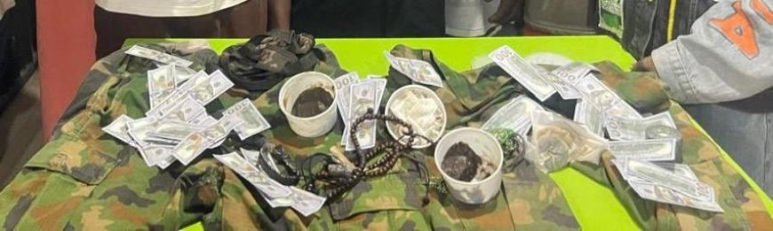 Police arrest 8 suspected cultists, recover military uniform, weapons