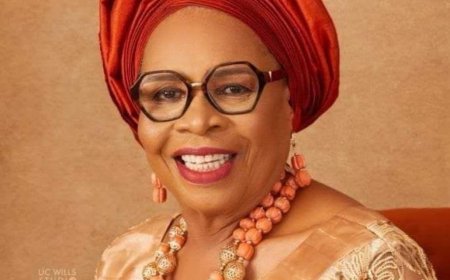 GOVERNOR SOLUDO CONGRATULATES DAME (DR) VIRGY ETIABA ON HER 83RD BIRTHDAY