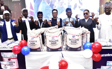 At Lagos Trade Fair, Dangote recommits to Nigeria's full industrialization …unveils new sugar pack sizes, as LCCI lauds Dangote partnership