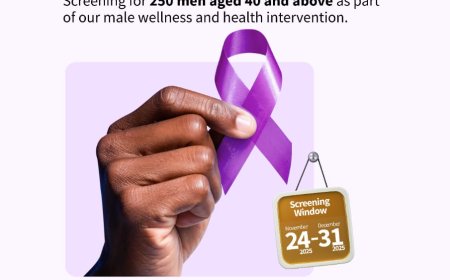 Polaris Bank Offers Free Prostate Cancer Screening to 250 to mark Int’l Men’s Day in Partnership with Men's Clinic