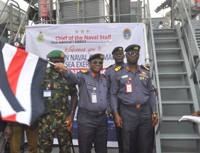 Eastern Naval Command Flags Off 'Exercise DIN MINGI' with 9 Ships, Helicopters