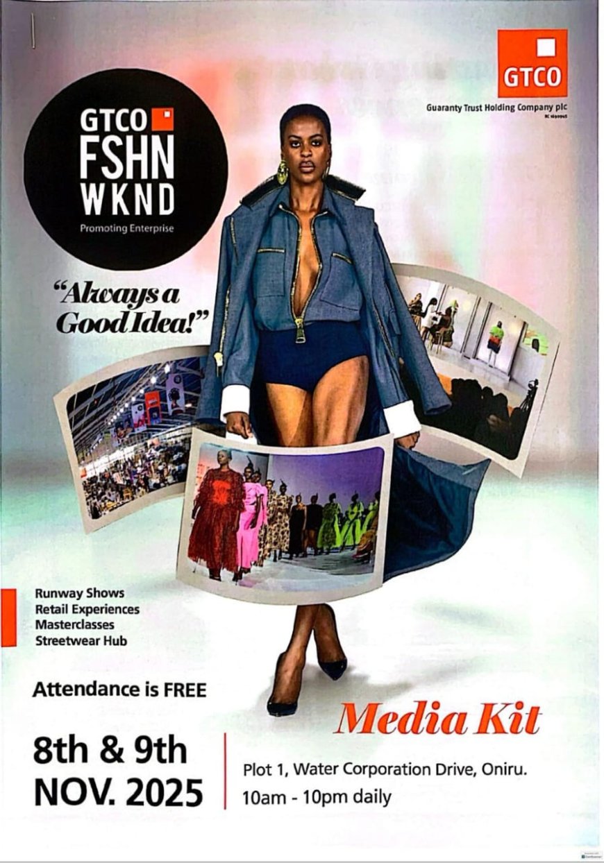GTCO Fashion Weekend Kicks Off in Lagos, Celebrates African Creativity and Enterprise