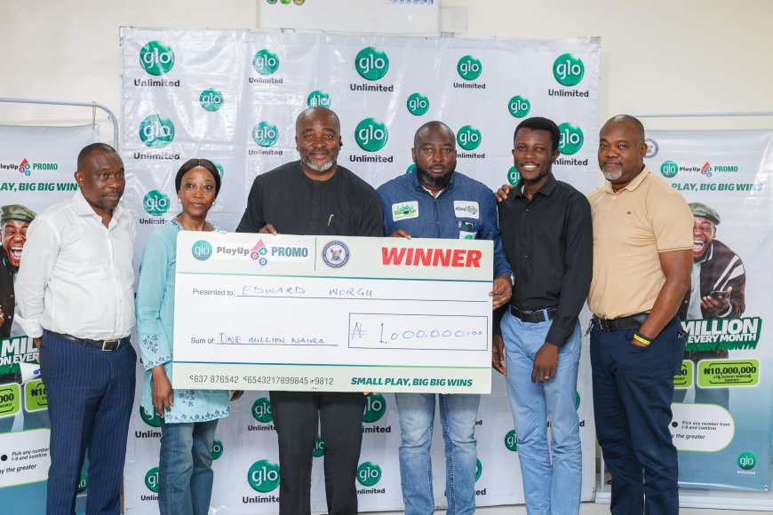 Million-Naira Delight: Glo Rewards Latest Winners in Thrilling Play Up Lottery