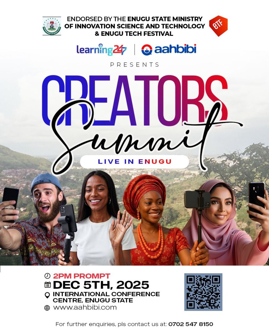 Dr. Prince Endorses Aahbibi to Foster Digital Literacy and Tech-Driven Opportunities for Enugu Youths