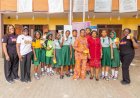 Polaris Bank Champions Girls’ Hygiene Awareness with Female Hygiene Essentials Distribution in Kuramo Victoria Island Junior and Senior Secondary Schools