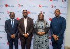 L-R: Gilbert Okpono, Snr. Partnership Account Manager, Water.org; Engr. Mukhtaar Temitope Tijani, Managing Director, Lagos State Water Corporation; Mrs. Olapeju Ibekwe, CEO, Sterling One Foundation; Akporee Idenedo, Divisional Head Commercial Banking, Sterling Bank, at the Sterling Bank Water Credit Proposition held in Lagos recently.