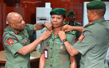 COAS Decorates Army Spokesperson, Charges DAPR to Sustain Public Trust as Strategic Enabler